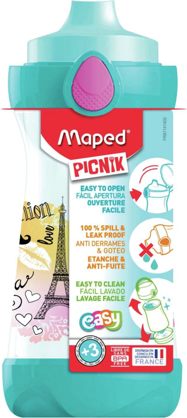 Botella Maped Picnik Concept 430 Ml Paris Fashion