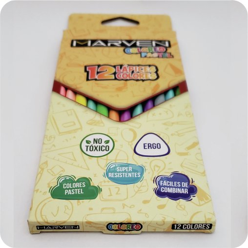 Pinturitas Marven X 12 Pastel