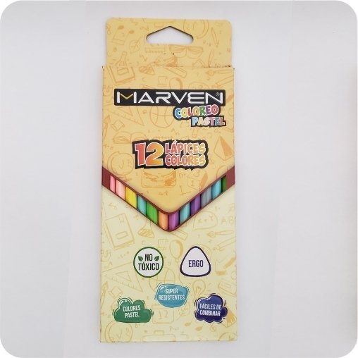 Pinturitas Marven X 12 Pastel