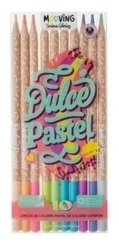 Pinturitas Coloring X 10 Pastel   Mooving