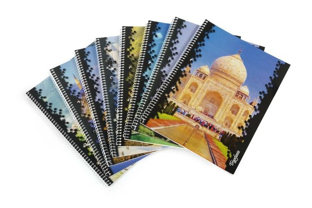 Cuaderno Triunfante A4 x 80 hojas cuadriculado línea pixeles