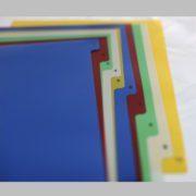 Separador Plastico A4 Liggo Colores