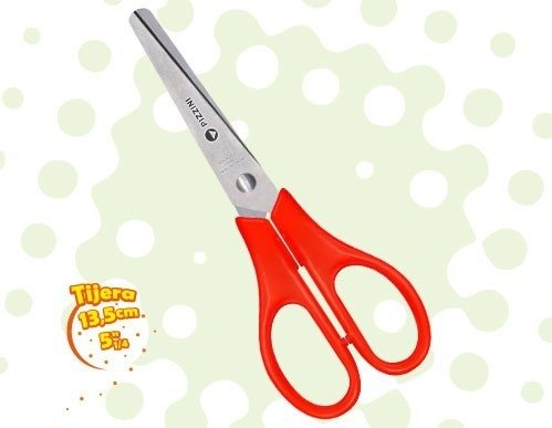 Tijera Pizzini Ps52 C 13.5 Cm En Blister