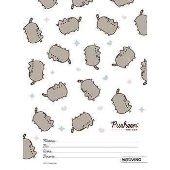 Separador De Materias Pusheen A4