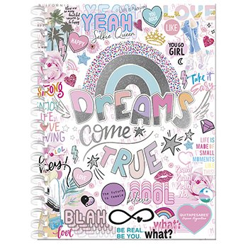 Cuaderno Quitapesares A4 Tapa Dura 120 Hjs Rayadas