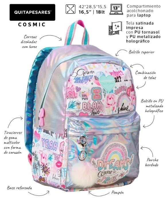 Mochila Quitapesares Cosmic