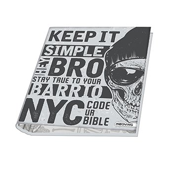 Carpeta Rebel A4 2 X 40