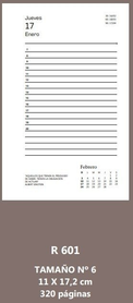 Rep. Agenda Edcan Nº6 Dia X Dia