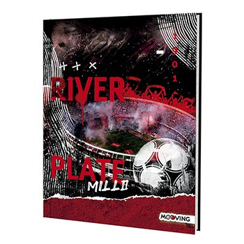 Cuaderno River 16 X 21 Tapa Dura  X 48 Hojas rayadas