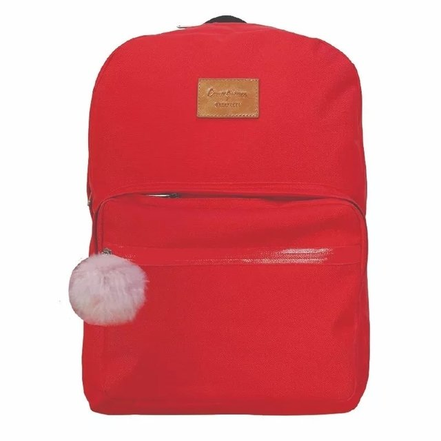 Mochila Como Quieres   Colors Baires Con Pompon Mooving 2018