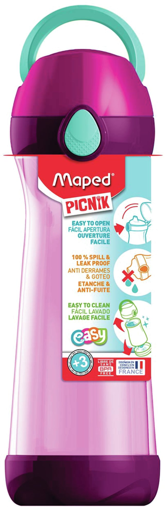 Botella Maped Picnik Concept 580 Ml Rosa