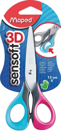 Tijera Maped Sensoft 13 Cm Blister