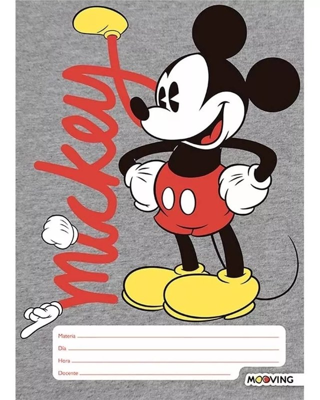 Separador De Materias Mickey A4