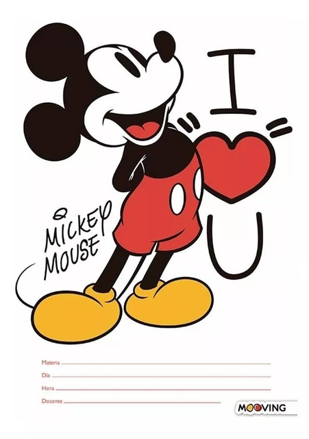 Separador De Materias Mickey A4