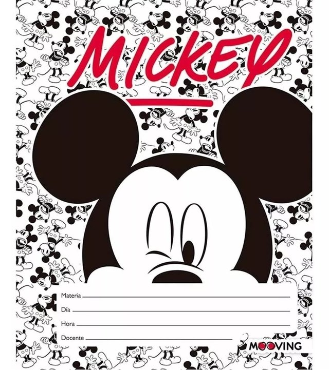 Separador De Materias Mickey Mouse