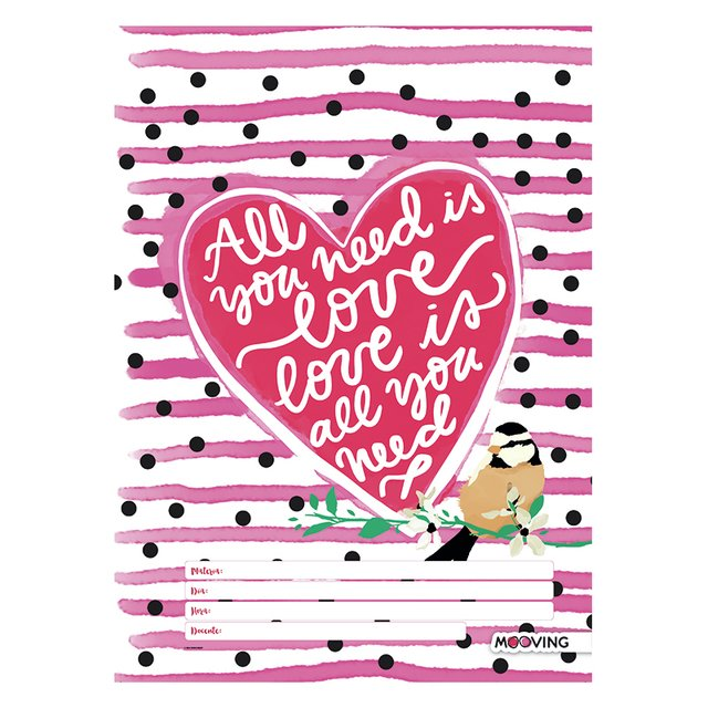 Separador De Materias Love A4