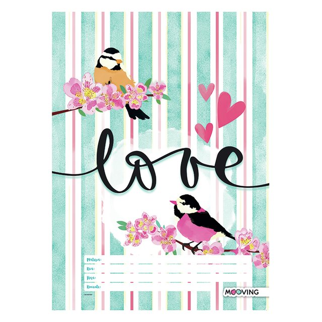 Separador De Materias Love A4