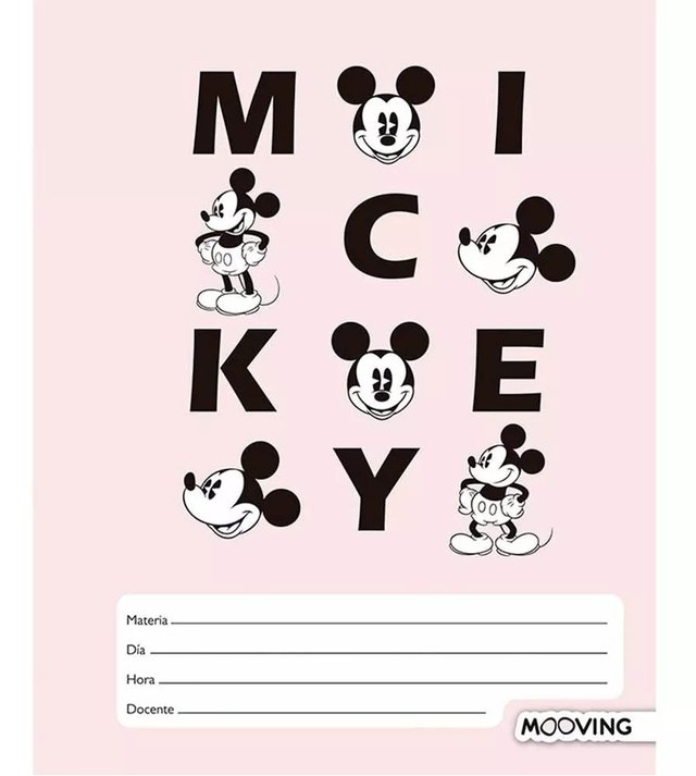Separador De Materias Mickey Mouse