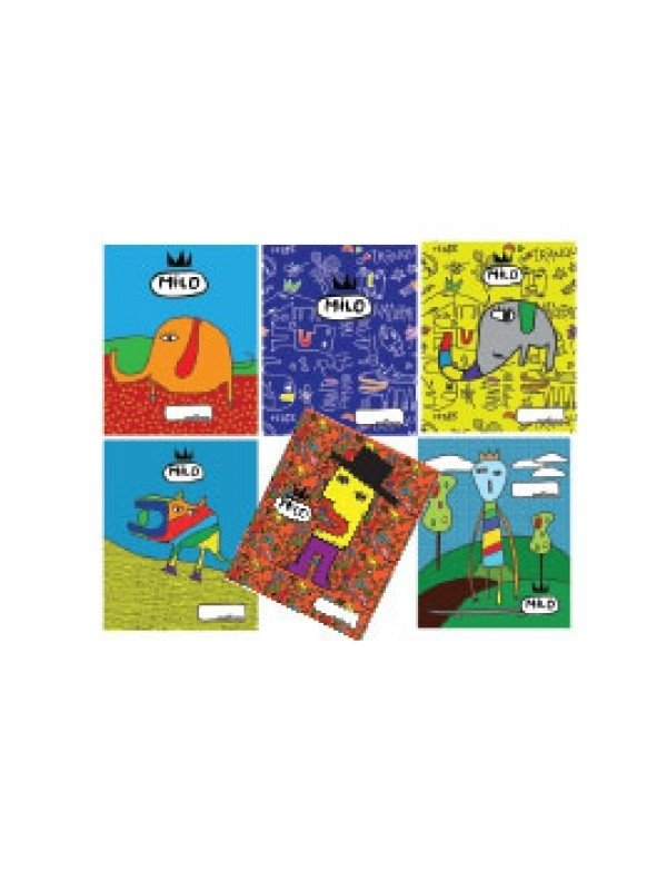 Separador De Materias Nº3 Milo Lockett 2 tapas