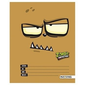 Separador De Materias Zombie Infection escolar