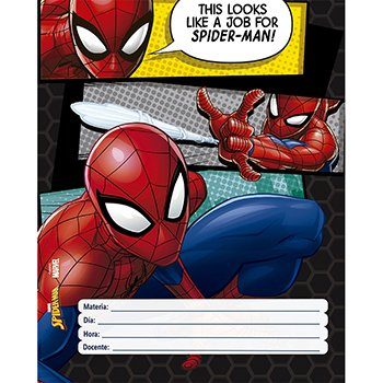 Separador De Materias Spiderman Original Mooving