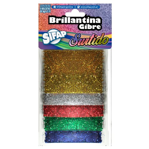 Brillantina Surtida X 5 Unidades