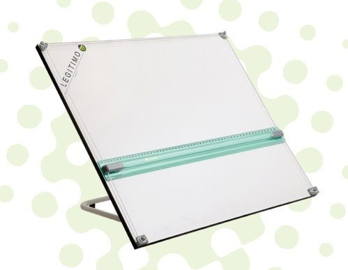 Set Tablero Con Porta Pizzini 50 Cm Con Paralela Y Atril 6 Posiciones