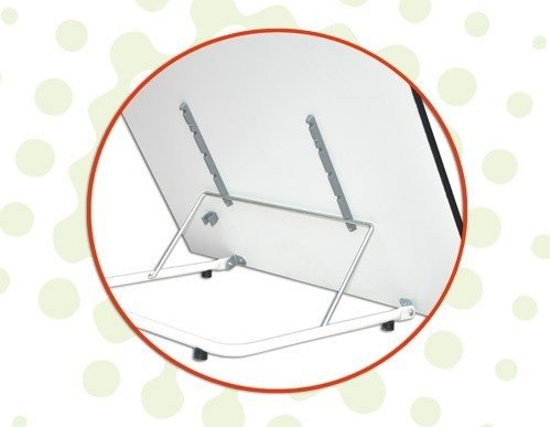 Set Tablero Con Porta Pizzini 50 Cm Con Paralela Y Atril 6 Posiciones