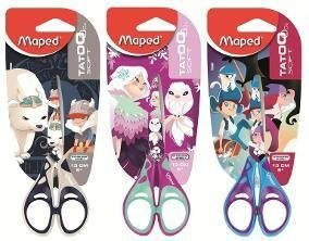Tijera Maped Tatoo Kids 13 Cm Blister