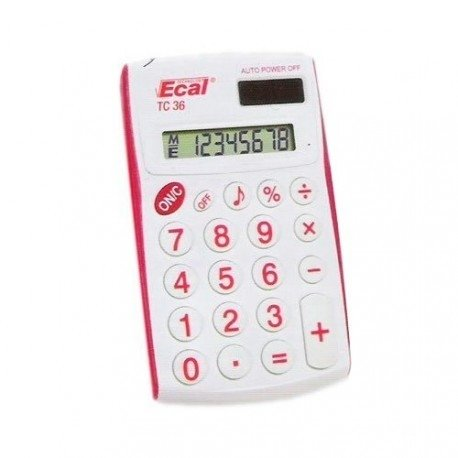 Calculadora Ecal Tc 36 8 Digitos
