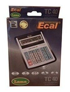 Calculadora Ecal Tc 40 12 Digitos