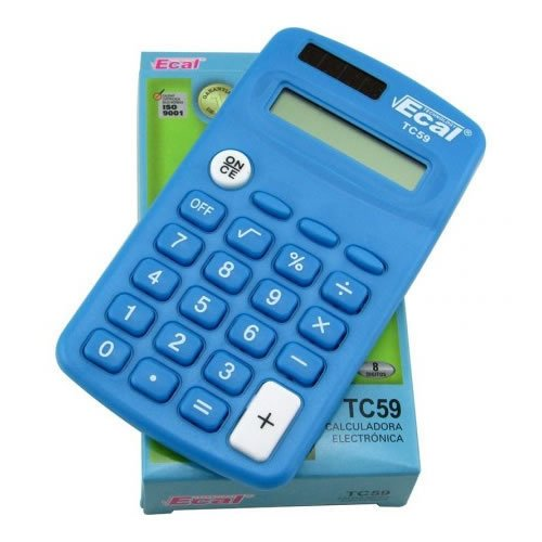 Calculadora Ecal Tc 59 8 Digitos