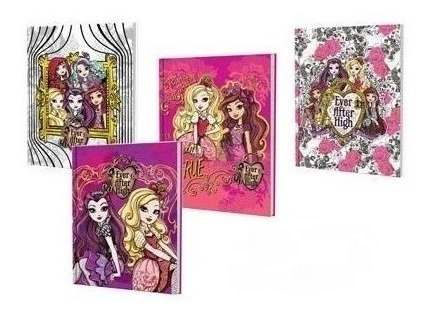 Cuaderno Ever After High 16 X 21 Tapa Dura X 48 Hojas rayadas