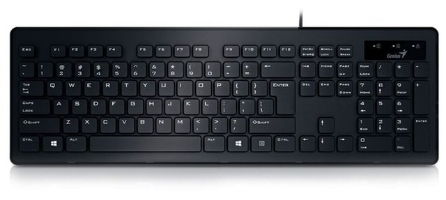 Teclado Genius Slimstar 130 Negro Ubs