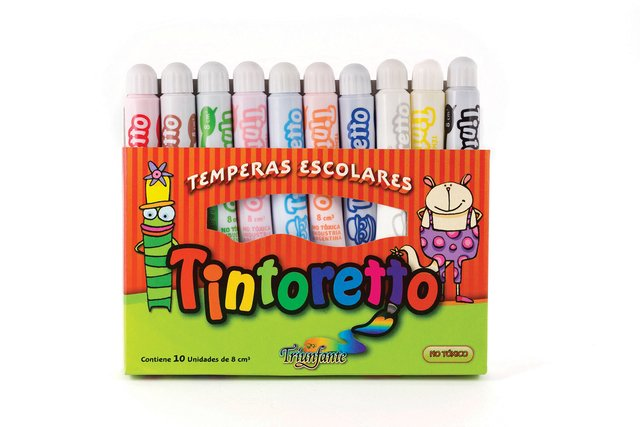 Tempera Tintoretto X 10 Surtido