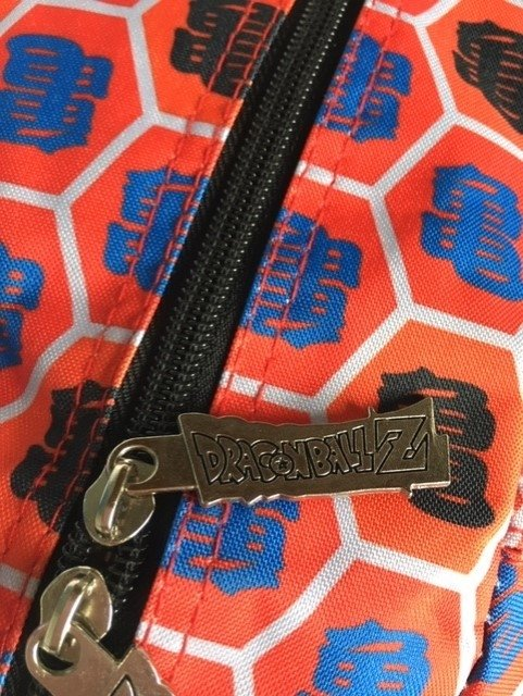 Mochila Dragon Ball Z Lona 17"espalda