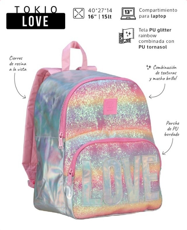 Mochila Tokio Love