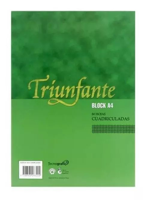Block A4 Triunfante X 40 Hojas