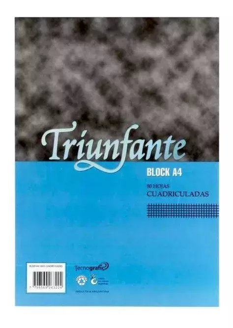Block A4 Triunfante X 40 Hojas