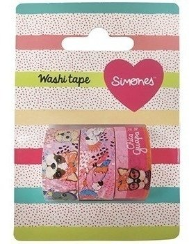Cinta Simones 1.5 Cm X 3 Mts 3 Unidades