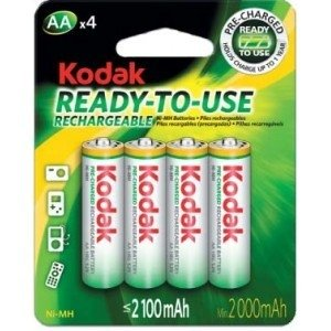 Pilas Kodak Recargable AA