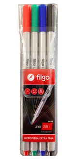 Marcador Filgo Liner 038 X 4