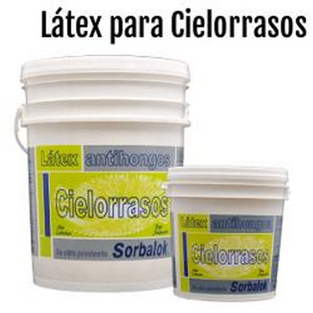 Latex P/Cielorrasos Sorbalok - 4 Lts.