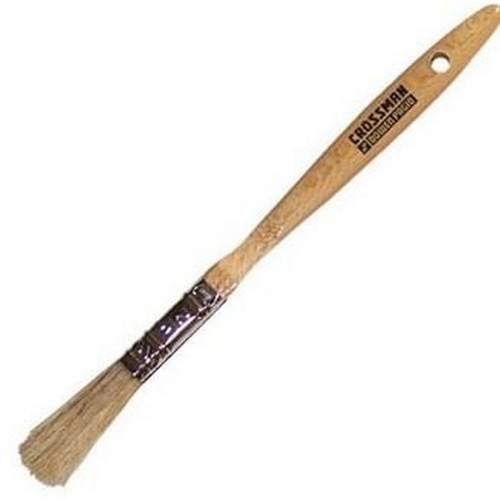 Pincel Crossmaster Cerda Natural Blanca - 12.5 X 9 X 44 Mm - 1/2"