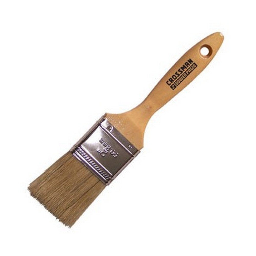 Pincel Crossmaster Cerda Natural Blanca - 50 X 14.3 X 56 Mm - 2"