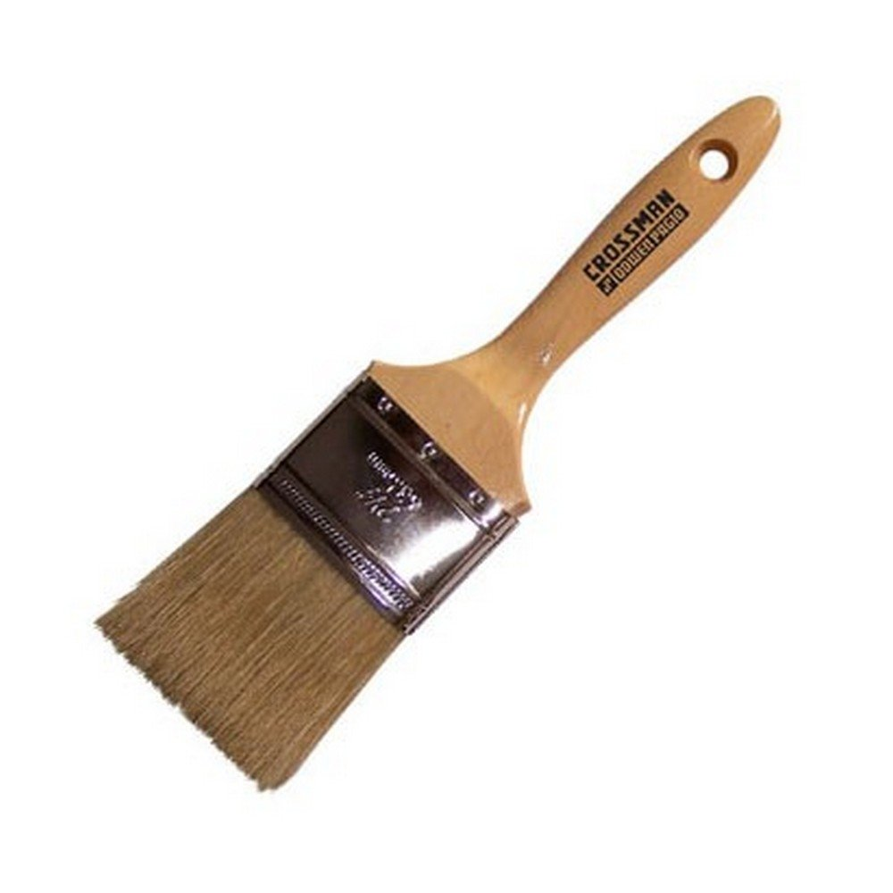 Pincel Crossmaster Cerda Natural Blanca - 63 X 16 X 62 Mm - 2.1/2"
