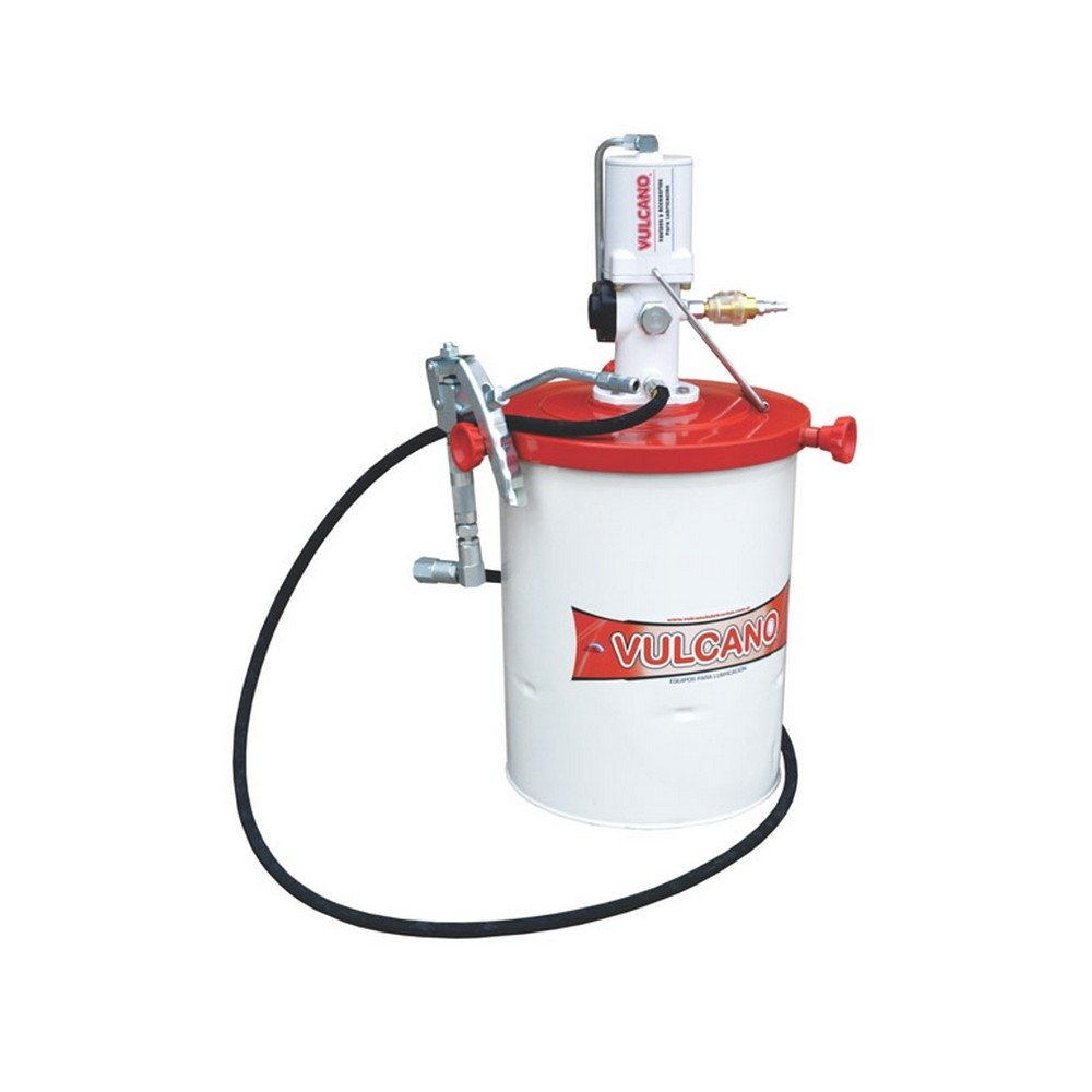 Engrasador Neumatico Vulcano P/Cubetas De 20 Kg - C/Manguera De 2 Mts