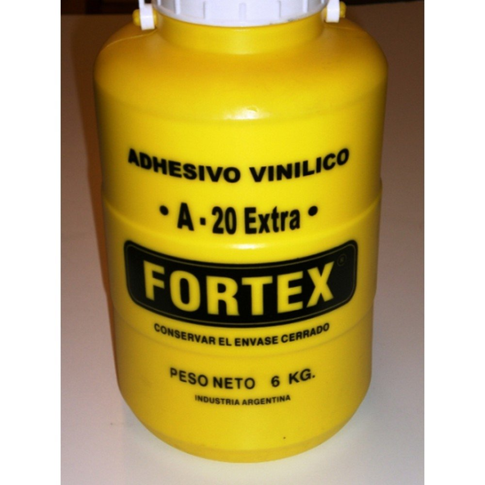 Cola Vinilica Fortex A20 - Pote De 6 Kg.