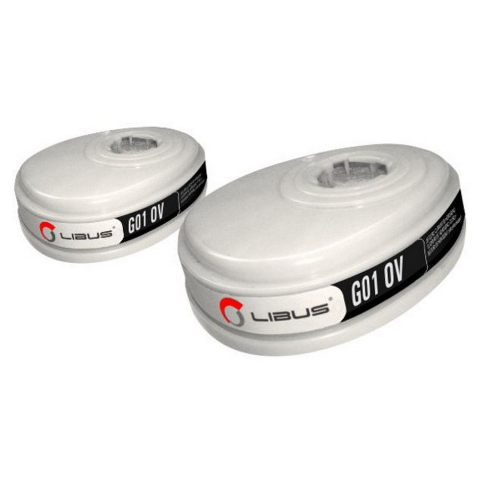 Kit Cartuchos Libus Para Mascara 9000E - G01 Ov Para Pinturas