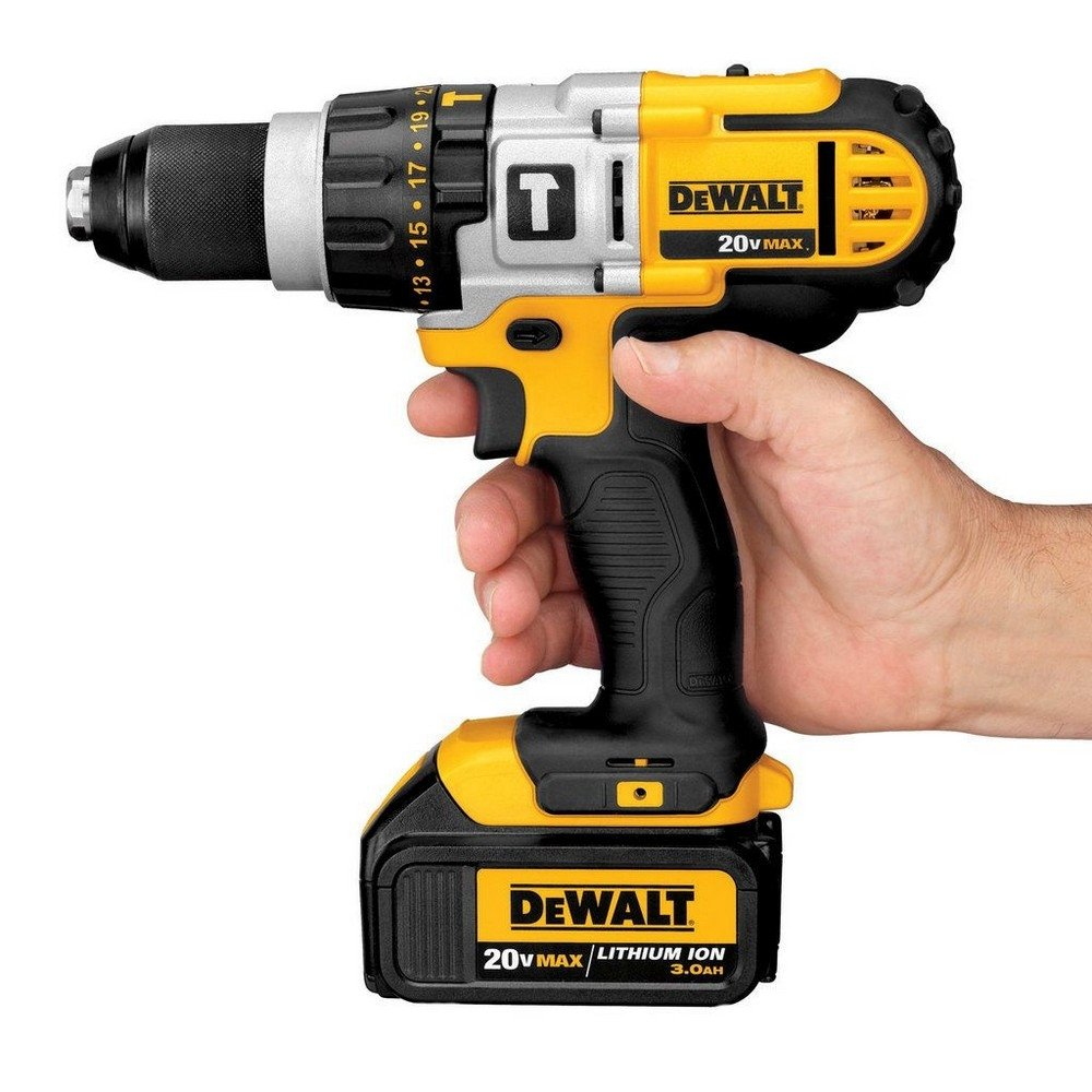 Taladro Percutor Inalambrico Dewalt Ion-Litio 3.0 Ah - 20 V - 13 Mm